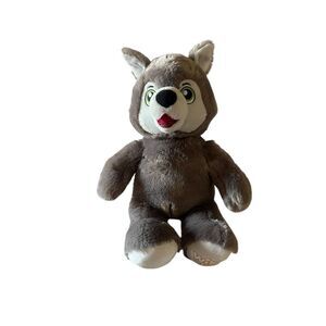 Build-A-Bear Workshop Wiley the Wolf Great Lodge Plush Stuffed Animal Toy 16"